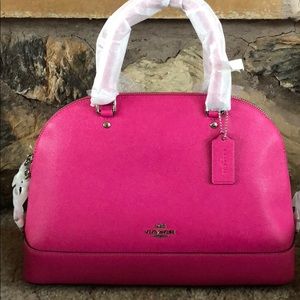 NWT Bright Fuchsia Coach Purse